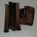 Heatless Hair Curler Velvet, Heatless Curls Overnight Hair Curlers to Sleep in, Overnight Rods Heatless Curls for Short Long Hair All Hair Types Styling Tools-4PCS Brown