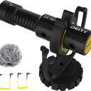 Deity V-Mic D4 Mini Microphone On-Camera Interview Mic Super Cardioid Compact Perfect for Vlog Pocket Cam DSLR Camera,Podcast, Voice Dictation,Recording YouTube, Interview, Video Conference