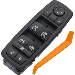 Power Window Switch Fits for 2011 2012 2013 2014 Jeep Grand Cherokee, Dodge Durango, Driver Side Control Master Switches Front Left. led Blue