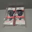 Wet Brush Easy Blowout Detangling Hair Brush, Black, Edgeless HeatFlex Bristles for Blow Dry, Ergonomic Soft-Touch Handle, Maximum Volume, Ceramic Coating Pad Smooths & Straightens (Pack of 2)