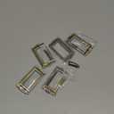 uxcell Metal Label Holders, 85x40mm 10pcs File Name Card Tag Label Holder Frame for Office Library Drawer Cabinet Shelves, Bright Bronze