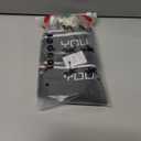 Youper Youth Brief w/Soft Athletic Cup, Boys Underwear w/Baseball Cup (2-Pack) (X-Small, Black)