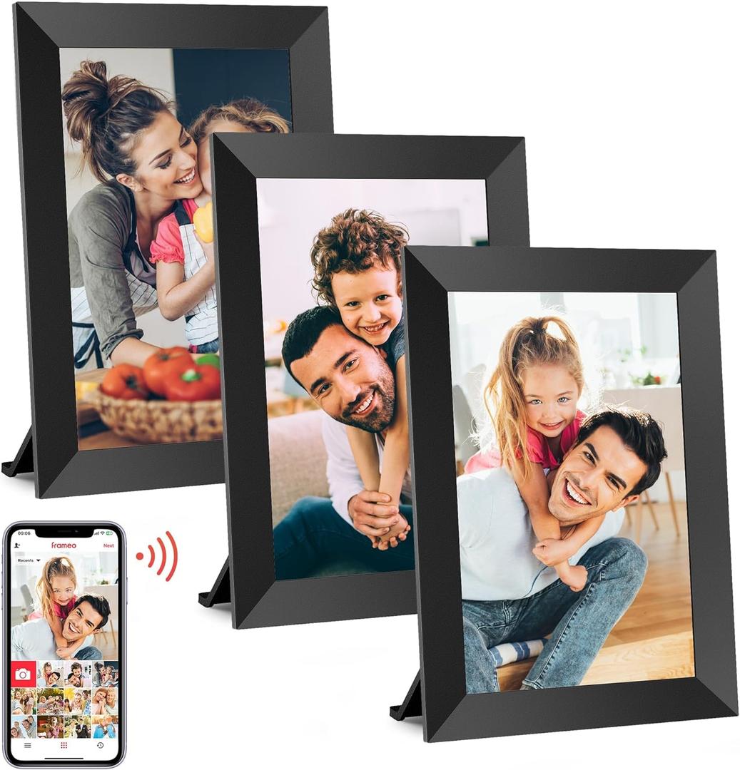 Frameo Digital Photo Frames WiFi 3 Pack