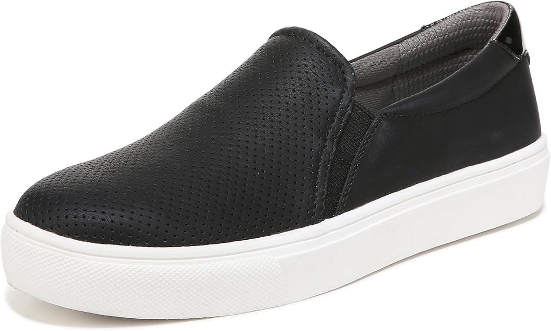 Dr. Scholl's Shoes Womens Nova Slip On Fashion Sneaker Black Nubia Perf 9 M