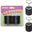 Novelty Squeeze Pooter Fart Machine Funny Prank Farting Noise Maker for Joke Children's Day Party Gift Toy,2 PCS