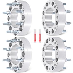 ECCPP 8x180 to 8x180 Wheel Spacers 2inch 8 lug for Chevrolet Silverado 2500 for Chevrolet Silverado 2500 HD for Chevrolet Silverado 3500 HD for GMC Sierra 2500 HD for GMC Sierra 3500 HD-4PCS