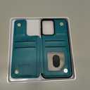 DJDUCK Designed for Moto G Power 2025 Case Wallet with Card Holder, [Magnetic Clasp Cover] [RFID Blocking Leather Protection] Shockproof Women Men Cases for Moto G Power 2025 Teal