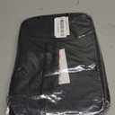 opux Insulated Lunch Box Men Women, Lunch Bag for Work School, Leakproof Soft Cooler Tote Adult, Large Lunch Pail Kids Boys Girls, Picnic Beach Food Bag with Shoulder Strap, Black (Medium - 8L)