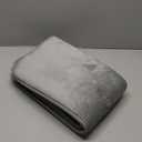 Genteele Memory Foam Bath Mat Non Slip Absorbent Super Cozy Velvet Bathroom Rug Carpet (20 inches X 32 inches, Grey)