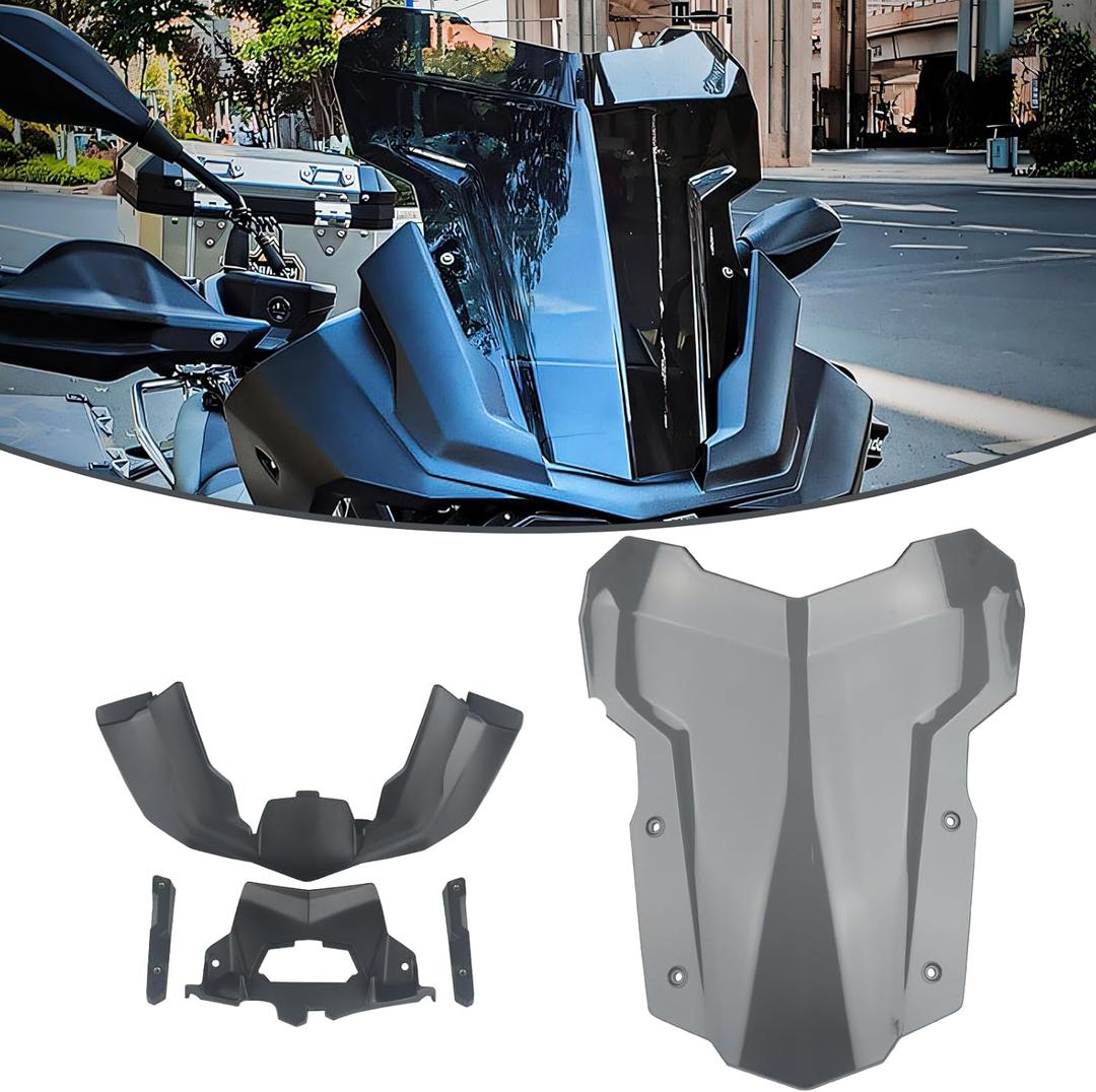 For BMW R1200GS ADV R1250GS ADV Motorcycle Windshield Rally Wind Deflector Cover, New for R 1250 1200 GS ADV Adventure Windscreen Protector Fairing Spoiler Guard