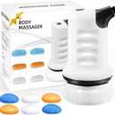 Body Sculpting Machine - Cellulite Massager with 6 Washable Pads and 4 Massage Heads, Birthday Gifts for Women, Mom, Her, Body Sculpting Machine for Belly, Leg, Arms
