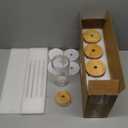 DWTS DANWEITESI Glass Cups with Lids and Straws,24 oz Smoothie Cup with Lid and Straw-Boba Mason Jar,Matcha Cup Wide Mouth Reusable Drinking Glasses,Iced Coffee Cups Glass,Vasos De Vidrio4 Pack