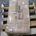 Ball & Cast Queen Size Murphy Bed Wall Bed with Shelves and LED Lights, Wood Wall Bed Frame W/ 2 Five-Layer Cabinets, Folded Away into A Cabinet, for Small Space, Guest Room, Apartment, Gray