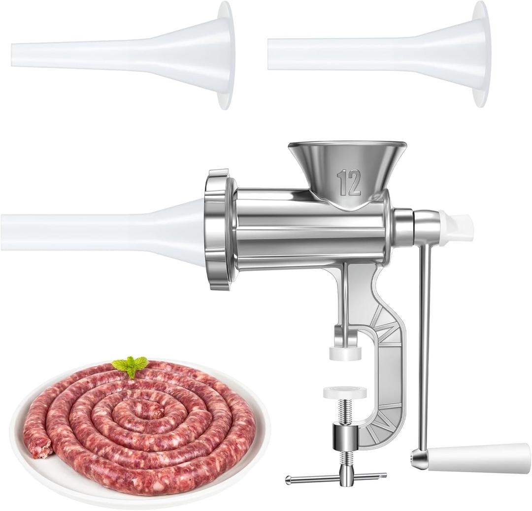Sausage Stuffer Maker Machine Meat Filling Kitchen Machine for Making Sausage, without Meat Mincing Function