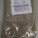 COSY HOMEER 27X18 Inch Anti Fatigue Kitchen Rug Mats are Made of 100% Polypropylene Half Round Rug Cushion Specialized in Anti Slippery and Machine Washable (Beige 1 pc)