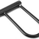 Liujaos Anti-Theft U-Lock Bike Anti-Theft Lock, Security U Lock U-Lock, Black for Motorcycle Scooters