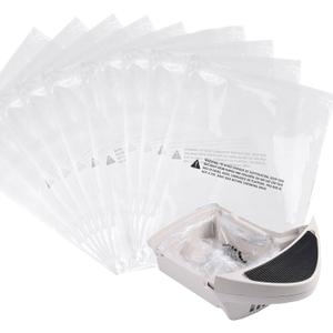 100 Count Waste Drawer Liners Bags Compatible with Litter R-obot 4 Waste Bags Cat Robot Litter Bags for most Litter Box Robot Models, 9-11 Gallons Litter Box Liners