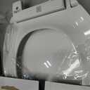 KOHLER 20111-0 Brevia, Slow Close Toilet Seat, Round Toilet Seat, Grip-Tight Bumpers Quick-Attach Hardware, White