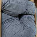 Pregnancy Pillows for Sleeping, 44.5 Inch Pregnancy Massage Pillow Full Body Pillow with Leg Pillow & Removable Cover - Support for Back, Legs, Belly, HIPS for Pregnant Women (Dark Grey)