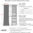 MYSKY HOME Natural Linen Curtains for Living Room, Semi Sheer Curtains & Drapes 84 inches Length 2 Panels Set Farmhouse Country Style Back Tab Draperies for Sliding Glass Door, 50" Wide, Linen