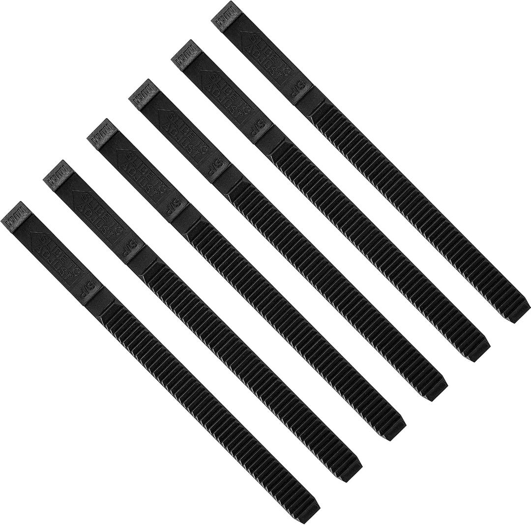 2 x 6 Pcs Snowshoe Straps Kit, Adjustable Skiing Boots Straps Replacement, Snowshoe Bindings for Adult Teen Ski Boot (8.5 Inch-B Style)