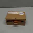 Homemory Halloween Orange Flameless Candles, Fall Candles, Outdoor Waterproof Flickering Battery Operated LED Pillar Candles with Remote and Timers, Won't Melt Plastic, Set of 3