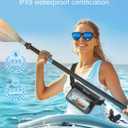 Niveaya IPX8 Waterproof Fanny Pack for Men Women, Large Capacity Touch Screen Dry Bag for Kayaking, Paddle Boarding, Waterpark & Swimming Essentials, Adjustable Waist Strap Pouch for Cell Phone