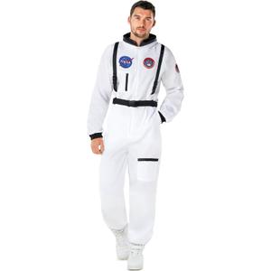 Morph Astronaut Costume Adult, Space Suit Men, Mens Halloween Costume Astronaut Suits, Nasa Space Suit Adult, XL