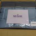Weighted Blanket for Adults (20 lbs, 60”x80”,Purple)Queen Size. 100% 300TC Viscose, Derived from Bamboo-Premium 7 Layer Cooling Weighted Blankets. Breathable Blanket with travel bag & Machine Washable