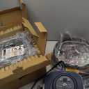 Ninja Crispi 4-in-1 Portable Glass Air Fryer Cooking System, 1500W, 4QT & 6-Cup TempWare Glass Containers with Storage Lids, Microwave, Freezer & Dishwasher Safe, Cyberspace Gray, FN101GY (Navy)