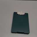 A5 Clipboard with Storage,Storage Clipboard with Pen Holder for Office Supplies,Nurse Clipboards with Low Profile Clip Clip Boards,Teacher Folder Clipboards for School Supplies Clip Board-Emerald