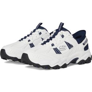 Skechers Mens Stamina at Hands Free Slip-in (9.5, White/Navy)