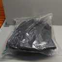 RAINSMORE Padded Car Seat Travel Bag for Airplane Heavy Duty Car Seat Backpack for Air Travel Baby Carseat Cover Bags for Airport Large Car Seats Carrier Fits Car Seats & Booster Seats, Black