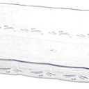 Scalloped Tray, 12" x 18" - Clear, Plastic, Case Pack of 24 - For Appetizers, Desserts, and Everyday Entertaining