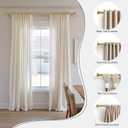 PORTRES Modern Gold Heavy Duty Curtain Rods for Windows 28 to 48 Inches Adjustable Length 1" Diameter Curtain Rod with Farmhouse Decorative Finials for Outdoor Bedroom Kitchen Living Room