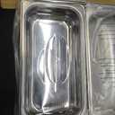 MegaChef Stainless Steel Housing Easy Clean Buffet Server & Food Warmer With 4 Sectional Trays