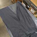 Lepunuo 2 Piece Sets for Women Summer Cap Sleeve Crop Top Wide Leg Pants Matching Lounge Set Vacation Beach Travel Outfits (Striped Black, Large)