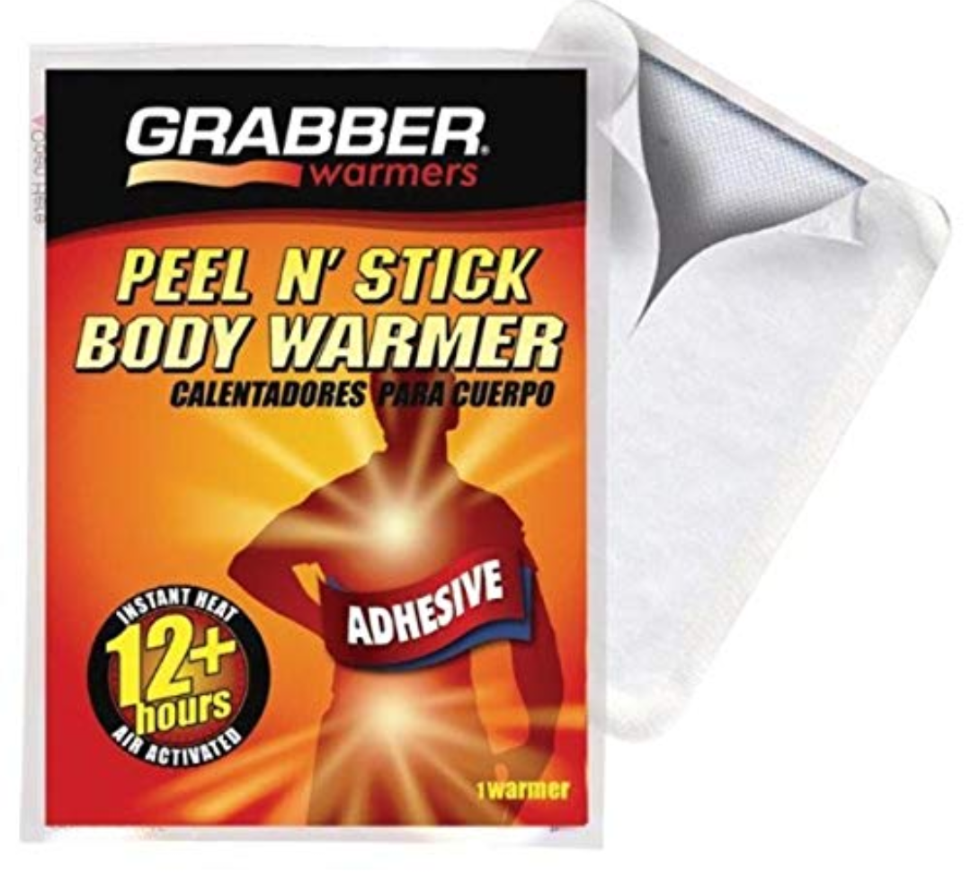 Grabber Performance Peel N Stick Body Warmer (4 pack)