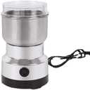 spice Grinder Electric, Electric Coffee and Spice Grinder, Multi-Function Pulverizer, Stainless Steel, 10.5 x 10.5 x 17.5 cm