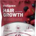 MAYLOR Hair Growth Gummies with Biotin and Collagen - Berry Flavor, Daily Nutritional Supplement - Non-GMO, 60 Gummies (1)