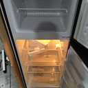 Frigidaire, 2 Door Apartment Size Refrigerator/Freezer Combo, 7.5 cu ft, Platinum Series, Stainless, 23" D x 21.5" W x 55.5" H