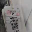 Womens High Waist Wide Straight Leg Trousers Casual Slacks Dress Pants with Pockets, (White, 14XTall)