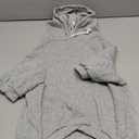 Dog Basic Hoodie Soft Dog Clothes Cold Weather Sweaters for Medium Large Dogs Cozy Fabric Warm Sweatshirt with Leash Hole (Grey, XL (Back: 24.8",Chest: 33.86", Neck: 25.2")) (X-Large (35-55 lbs))