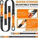 Home Resistance Training Kit, Suspension Trainer Straps with Adjustable Extension, Door Anchor, and Carry Bag – Strength Training Equipment for Full Body Bodyweight Workouts at Home or Outdoors