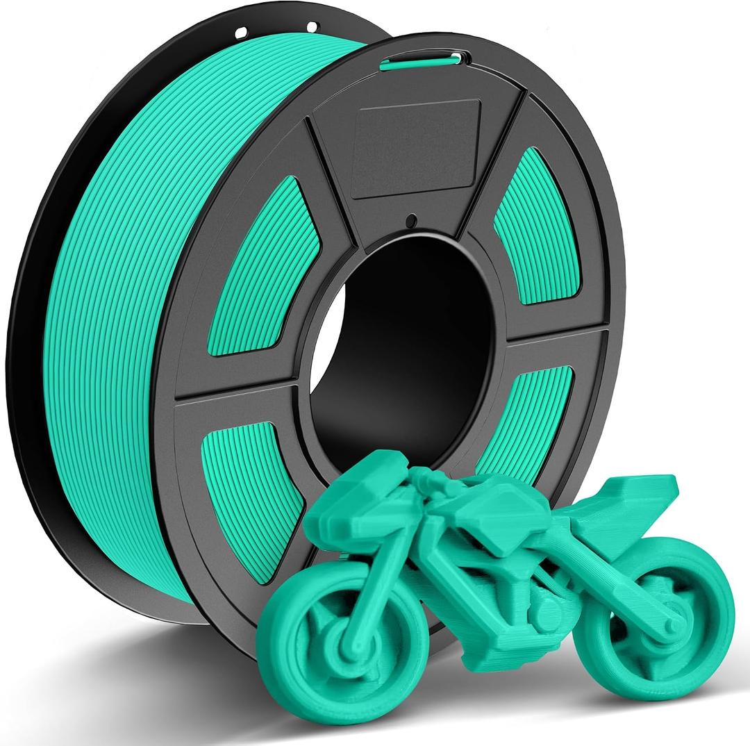 TECBEARS Mint Green PETG Filament for 30mm/s - 600mm/s High Speed Printing