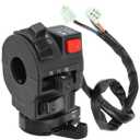 FVRITO Left Starter Kill Switch for Tao Tao 50cc 110cc 125cc 150cc 200cc Chinese ATV Quad 4 Wheeler, 5 Function 9 Wire Start Button Light Choke Assembly for Coolster Kayo Icebear Peace Sports Parts