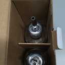 Godinger Oil and Vinegar Dispenser Cruet Set, Condiment Pourer Bottle - Dublin Collection (2 pcs)