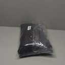 YoungsTex Linen Black Curtains 84 inch Length 2 Panels for Living Room, Light Filtering Drapes with Bronze Grommet Semi Sheer Gothic Decorative for Dining Bedroom, 52 X 84 Inch