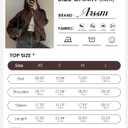 Arssm Womens Faux Suede Bomber Jacket Casual Lapel Pilot Jackets Coat Oversized Long Sleeve 2025 Fashion Outerwear (Coffee)