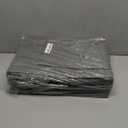 DIMJ Storage Bins with Lids - 4 Pack Large Fabric Closet Organizer with Window & Handles, Collapsible Decorative Storage Boxes for Shelves Under Bed, Books Clothes Blankets Sweaters Organization (Gray)